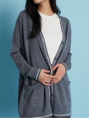 Kit and Ace Travel On Oversized Cashmere Cardigan